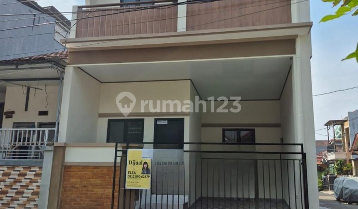 New 2-Story House Fully Renovated, Move-In Ready, No Flooding in THB, Bekasi City. 2