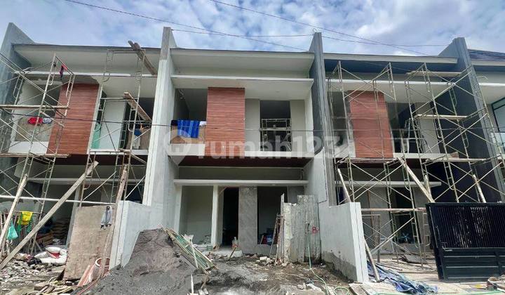 Rumah Baru Modern Panjang Jiwo Permai 2 Lantai Tata Denah Lega