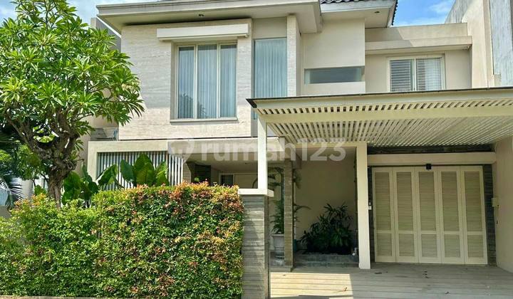 Sewa Rumah Mewah Citraland Cluster Raffles Garden 2 Lt Furnished