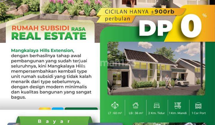 Rumah Subsidi Murah Tanpa Dp Di Jl. Cisaat Sukabumi Jawa Barat 1