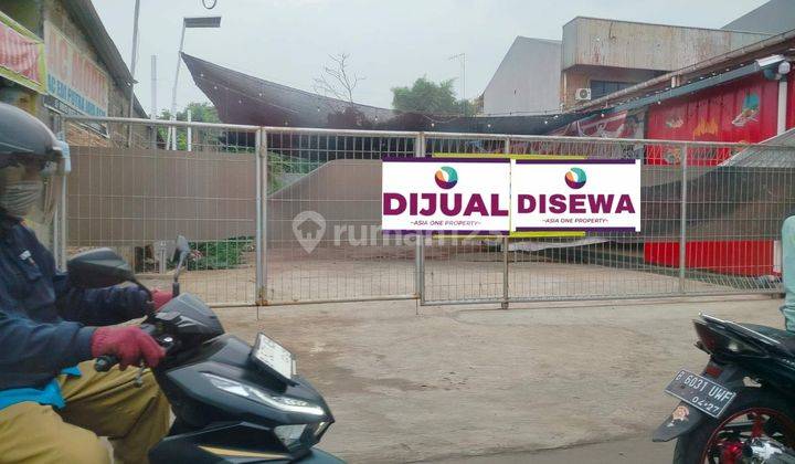 Disewakan / Dijual Lahan Dan kios, 13 unit.
Di Jatirasa. bekasi  1