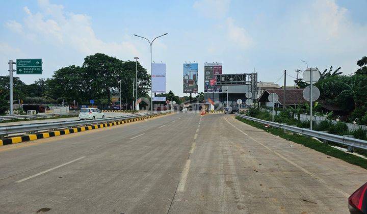 Tanah Datar, Dipinggir jalan.  Cocok Untuk Perumahan Cluster 1