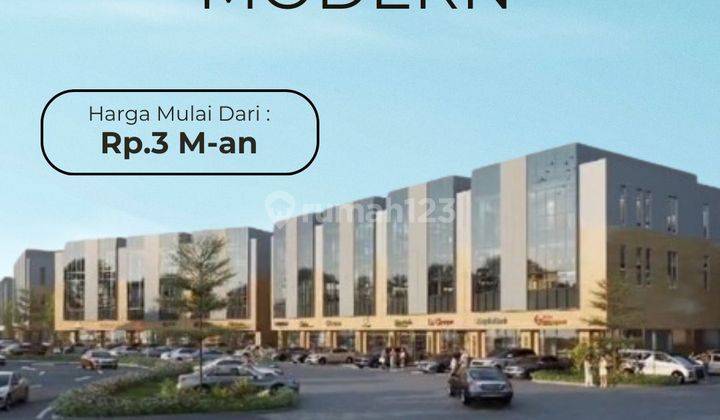 Dijual Ruko Strategis Lokasi Bisnis Dekat Mall Summarecon  1