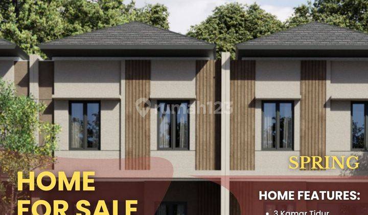 Rumah Mewah Modern Keamanan 24 Jam Dekat Bandara Makassar 1