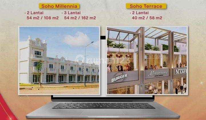 Peluang usaha disentra bisnis modern di soho millenia 4