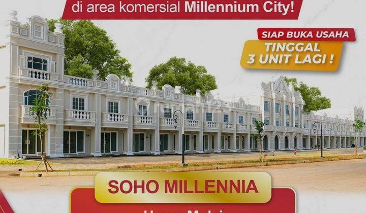 Peluang usaha disentra bisnis modern di soho millenia 1