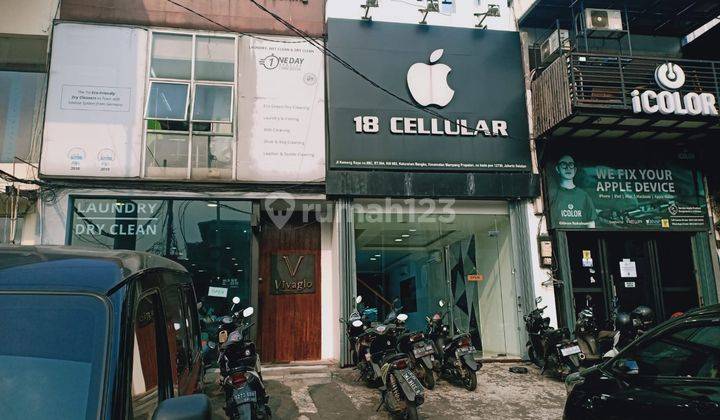 Disewakan ruko 2 lantai di di Jl Kemang Raya  2