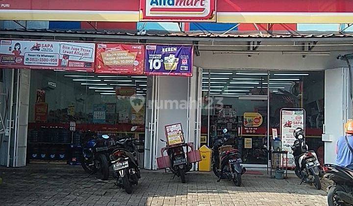 Dijual Ruko Gandeng Ex Alfa Mart di Palem Puri 1