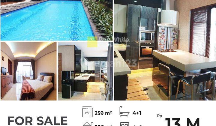 Dijual Rumah 3 Lantai Terdapat Kolam Renang di Pondok Indah 2