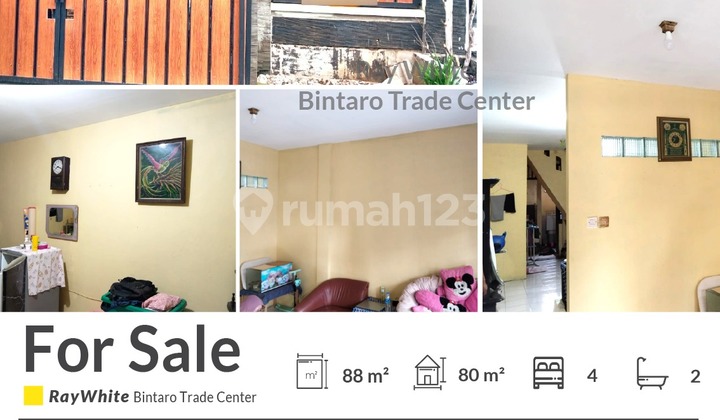 Harga Termurah! Rumah Minimalist di Villa Bintaro 2