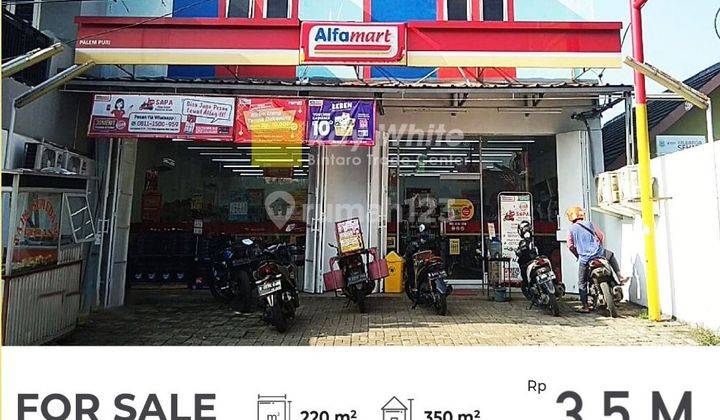 Dijual Ruko Gandeng Ex Alfa Mart di Palem Puri 2