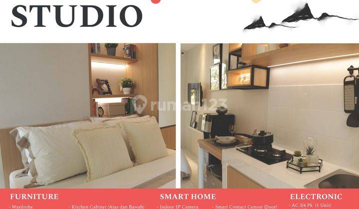 Apartemen Tokyo Studio Pik 2 Full Furnished Murah Bs Kpa  1