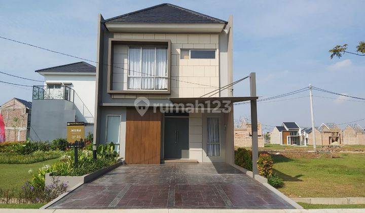 Rumah 2 lantai baru dalam perumahan besar di grand duta city 1