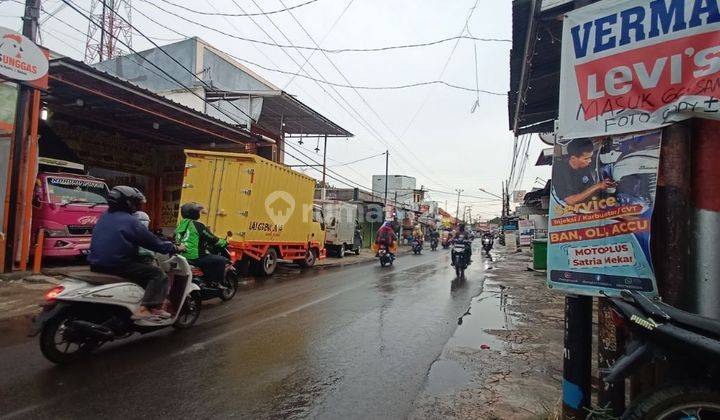 Ruko 2 lantai di pinggir jalan karang satria cocok untuk usaha 2