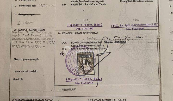 Tanah di mainroad citatah ciburuy padalarang kab bandung barat 9