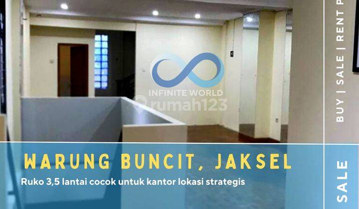 Jual ruko siap huni, pinggir jlan strategis 1