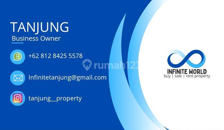 Jual ruko siap huni, pinggir jlan strategis 7