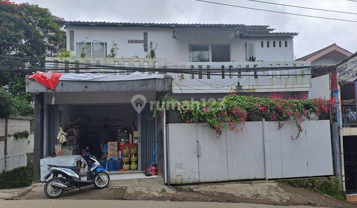 Di jual Ruma /villa + warung di Jln cidokom cisarua 1