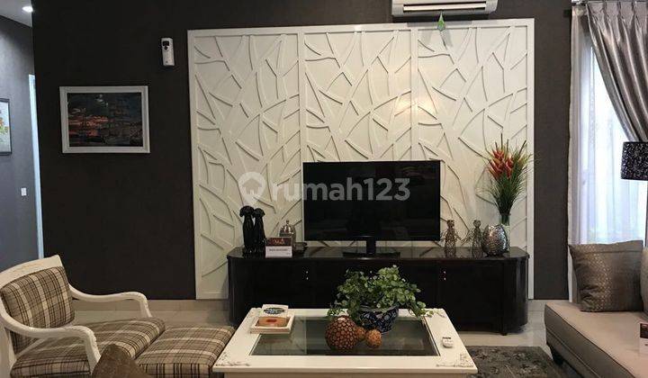 Dijual cepat rumah baru,mewah, fullfurnish diBSD dekat Aeon mall 1