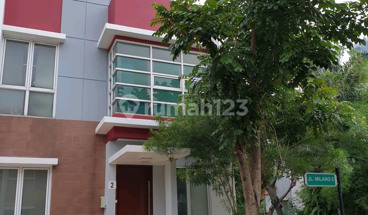Nice 3-Bedroom House for Rent at Milano Village Paramount Gading Serpong Nice 3-Bedroom House for Rent at Milano Village Paramount Gading Serpong
