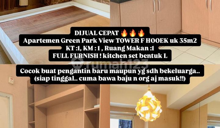 Jual Cepat Apartemen Green Park View Daan Mogot Jakarta