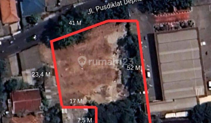 Dijual Lahan Jakarta Timur Cocok Utk Gudang , Supermarket, Resto, Kantorran  2