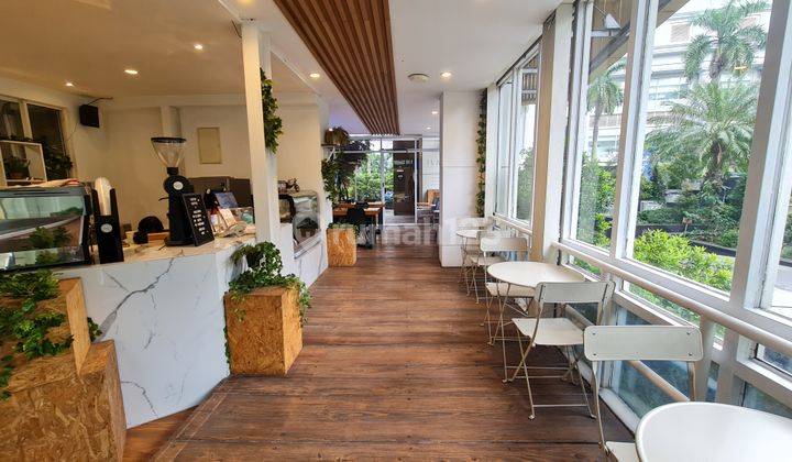 Disewakan Ruang Usaha Murah Prime Location Cocok untuk cafe / restoran / coffee shop Ground Floor Bellagio Mansion Mega Kuningan Jakarta Selatan 1
