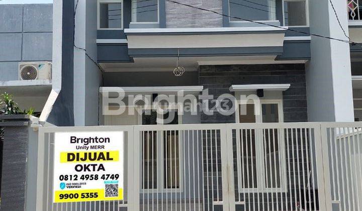 RUMAH BARU GRESS 2 LANTAI MULYOSARI UTARA DEKAT MERR 1