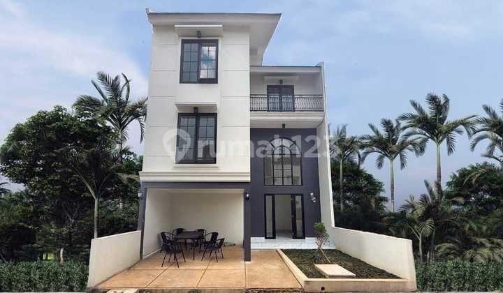 Rumah 2 Lantai Minimalis Konsep Mezzanine Harga Murah Cimanggis 1