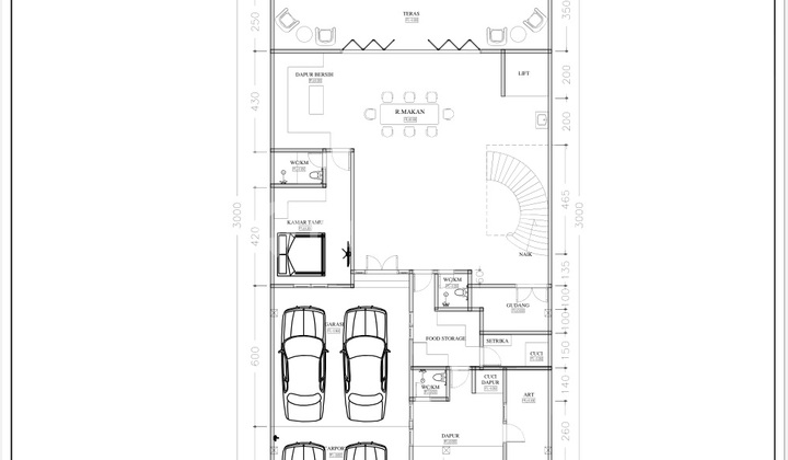 Rumah Private Pool Dekat Kemang Pasar Minggu Jakarta Selatan