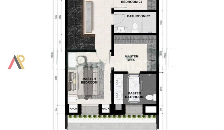 Rumah Ada Rooftop Free Kitchen Set Jagakarsa Jakarta Selatan 2