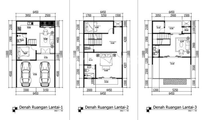 Rumah 3 Lantai Rooftop DP 0% Dekat Avicenna Jagakarsa Jaksel
