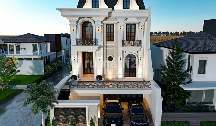 Rumah Classic Gaya Eropa Dalam Komplek Premium Dekat Cilandak