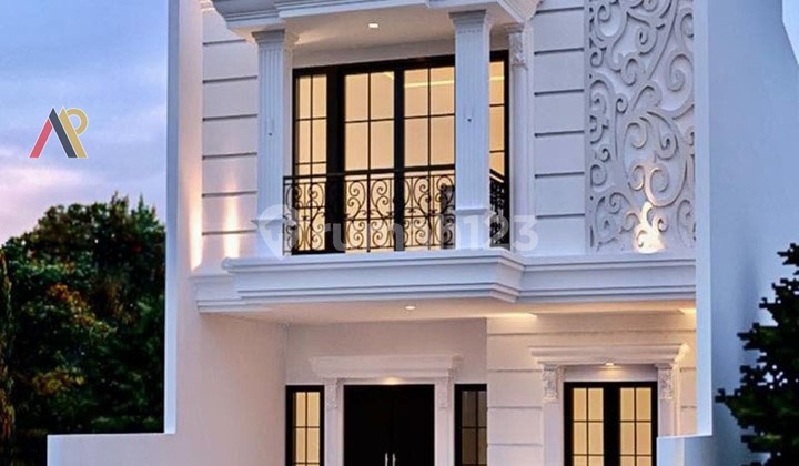 Rumah Jagakarsa Jakarta Selatan Modern Classic ada Rooftop Asri 2