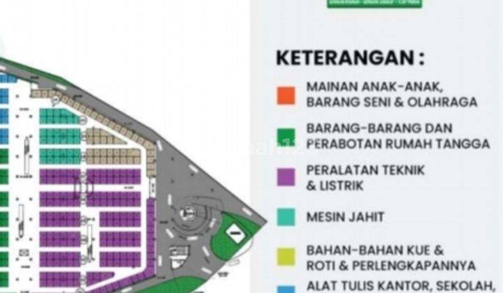 BU DIJUAL STAND TOKO PASAR TURI BARU LG D1-10 MURAH STRATEGIS 2