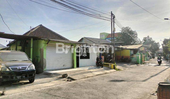 TANAH ADA BANGUNAN MEPET RAYA WARU LOKASI STRATEGIS 1