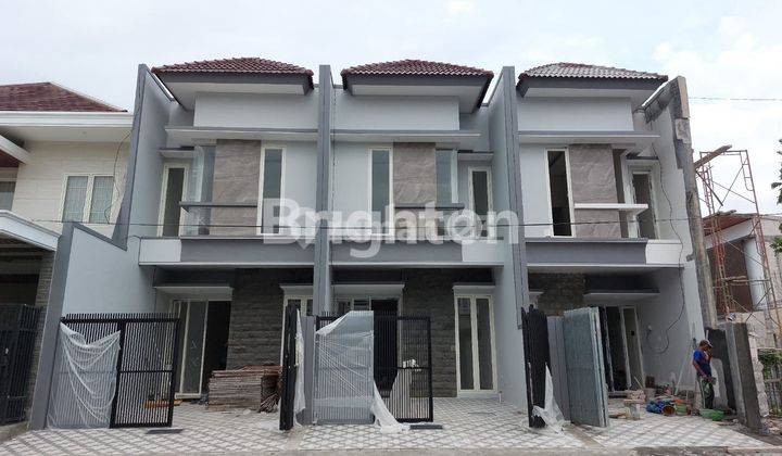 RUMAH MINIMALIS 2 LT BARU JEJER 3 UNIT ON PROGRESS DI SUTOREJO UTARA SURABAYA 1