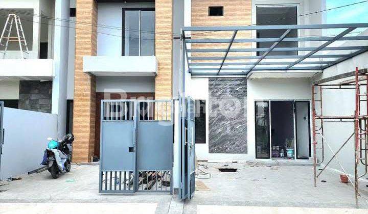 RUMAH BARU GRESS SEMI FURNISH MINIMALIS 2 LT DI MEDOKAN ASRI BARAT SURABAYA 1