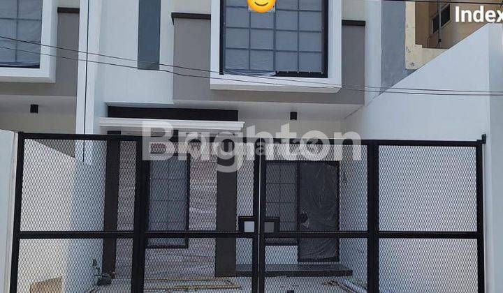 RUMAH 2 LT BARU GRESS MINIMALIS MODERN DI RUNGKUT ASRI SURABAYA DEKAT MERR DAN UPN 1