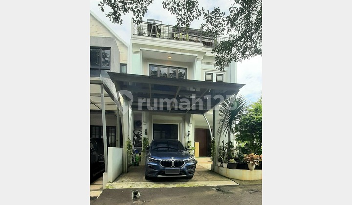 Dijual Rumah Cantik dengan Rooftop dalam Cluster Asri di Pondok Labu
