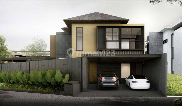 Rumah Modern Lux Hook 2 Lantai Di Kawasan Prima Selatan Jakarta 1