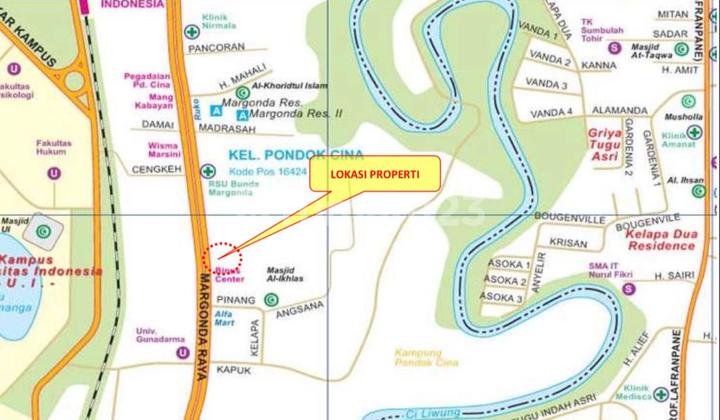 FOR SALE: Building & Land in Premium Location Margonda Raya FOR SALE: Building & Land in Premium Location Margonda Raya