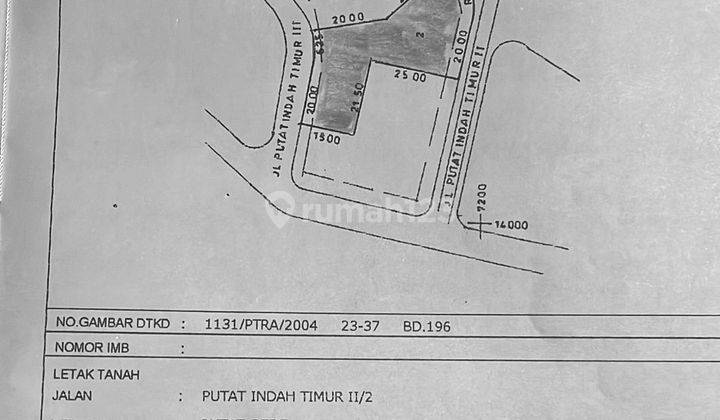 Dijual Rumah Di Putat Indah Surabaya Kt 11