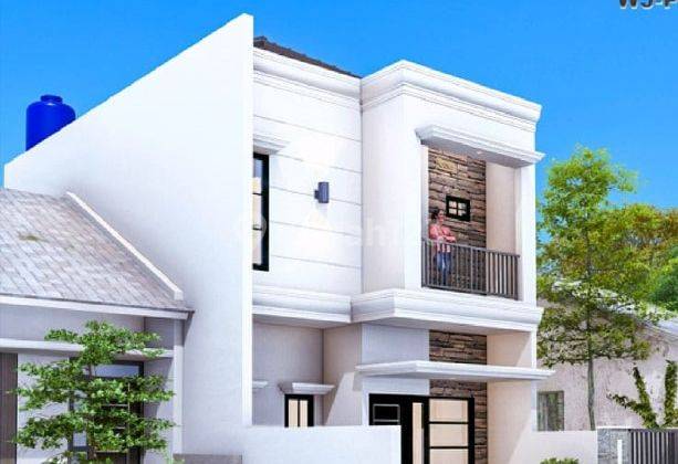 Rumah 2 lantai di Nusaloka BSD Bangunan Mandiri 2