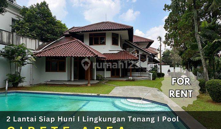 Rumah 2 Lantai Bagus SHM di Cipete, Jakarta Selatan 1