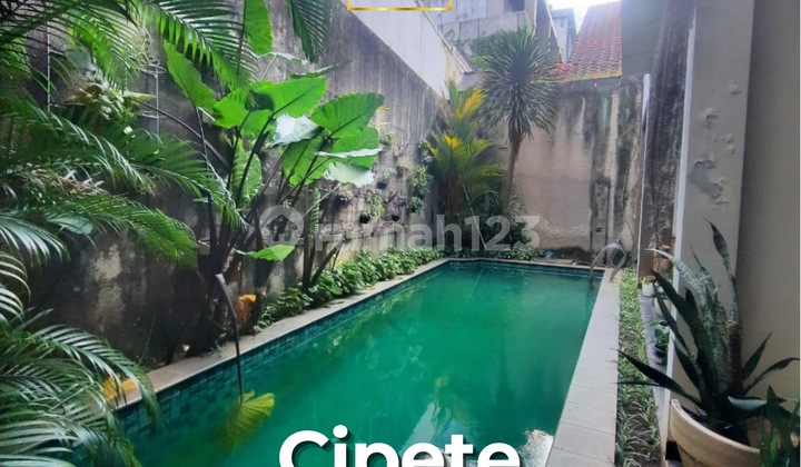 Nice Rental House with SHM Title in Cipete, South Jakarta