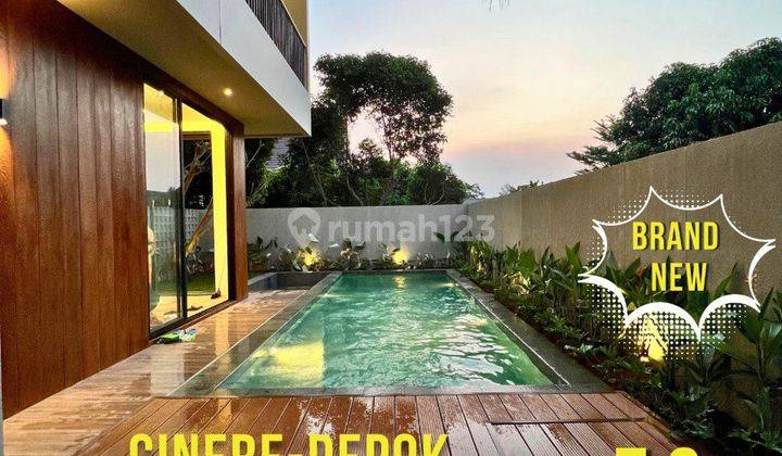 Rumah Baru Unfurnished SHM di Cinere, Depok 1