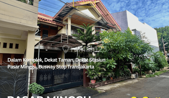 Rumah Unfurnished SHM Pasar Minggu, Jakarta Selatan 1