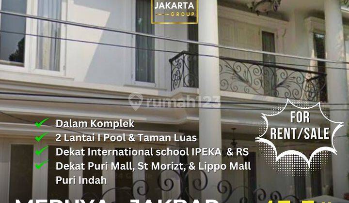 Rumah Kontrakan Bagus SHM Meruya, Jakarta Barat 1