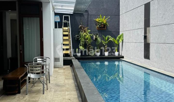 Nice Semi-Furnished House with SHM in Kemang, South Jakarta